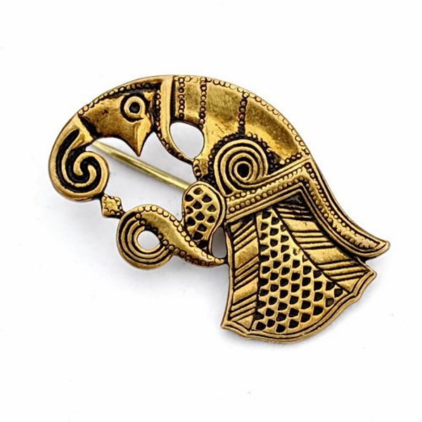 Raven Brooch of the Vendel era - [07 Br Rabe - R/ N1 B-4]