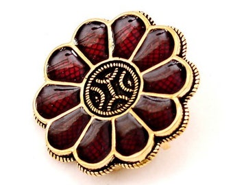 Merovingian Rosette Brooch - [07 Br Ros-Bo/ N1 D-4]