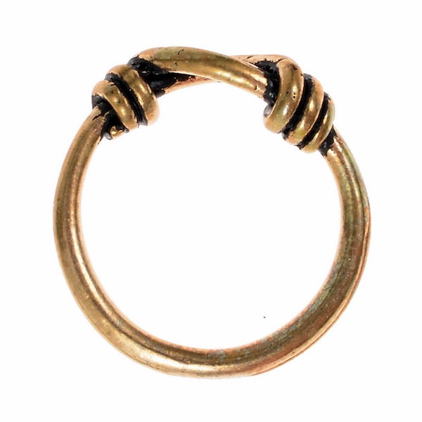 Knotet Viking-Ring - medium - [07 Knot-Ring 2/ G1 A-7]