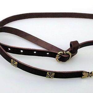 15 Cm Wide Medieval Belt With End and Mounts 10 MA 15:A - Etsy