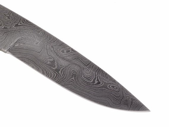 Messerklinge Messer Damast-Messerklinge Birka Damast Damastklinge Wikinger