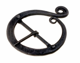 Elven Buckle (hand forged) for 5 cm belt - [16 Ei-S Elv / H1 A-7]