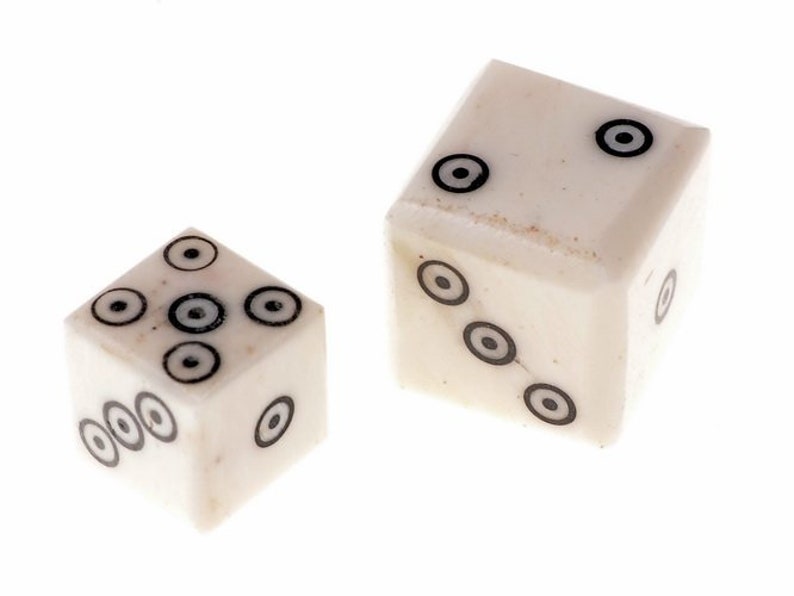 Medieval Bone Dice small 17 Wuerfel 1/ H8 A-5 zdjęcie 3