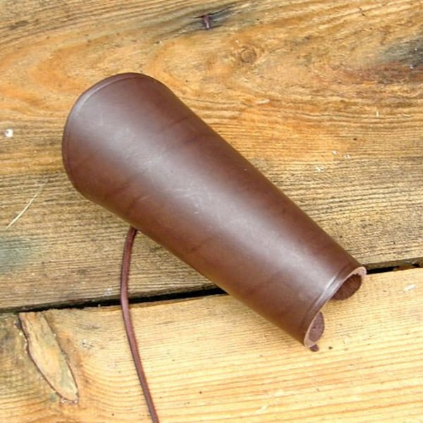 Archery Leather Forearm Guard - [03 Schü-Bo / V1 C]