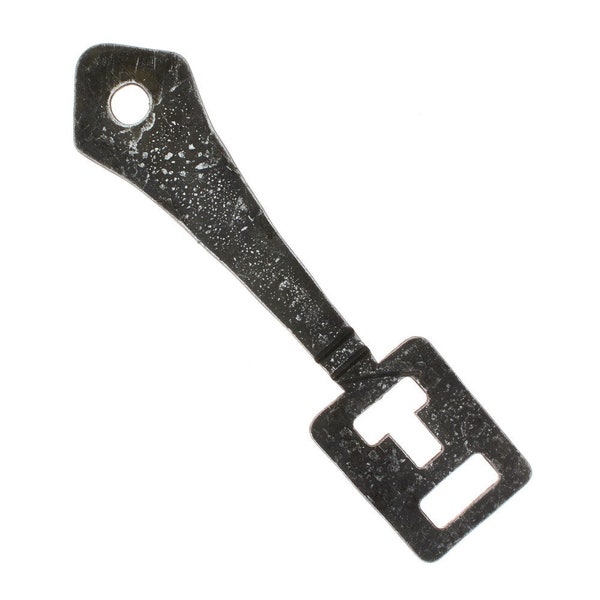 Hand forged Viking Key of iron -[16 An Wischl/ H1 B-7]