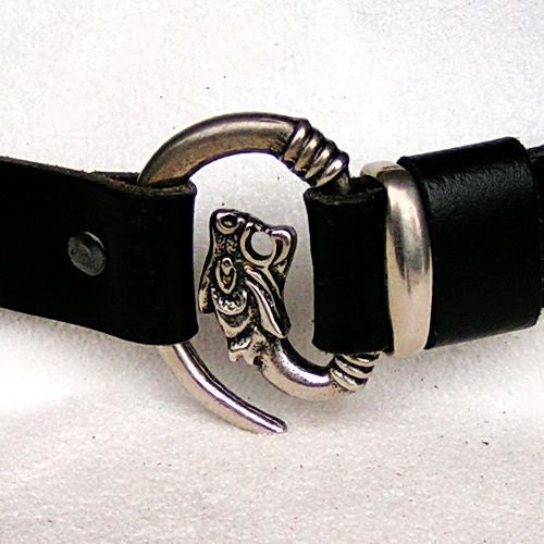 Belt With Wolf's Head Hook 10 WKG Etsy