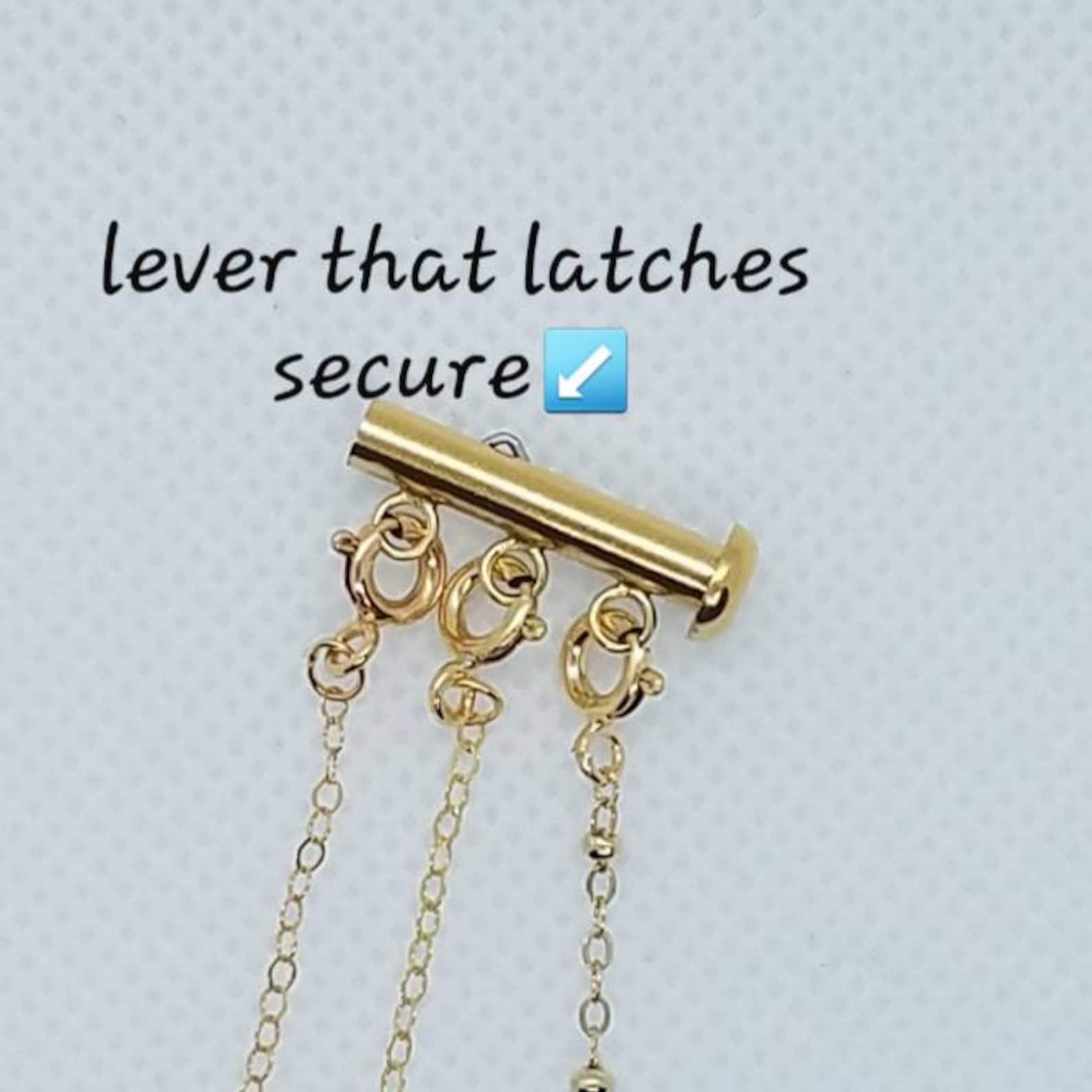 Layered Necklace Detangler 14k Gold Filled Keep Necklaces Etsy