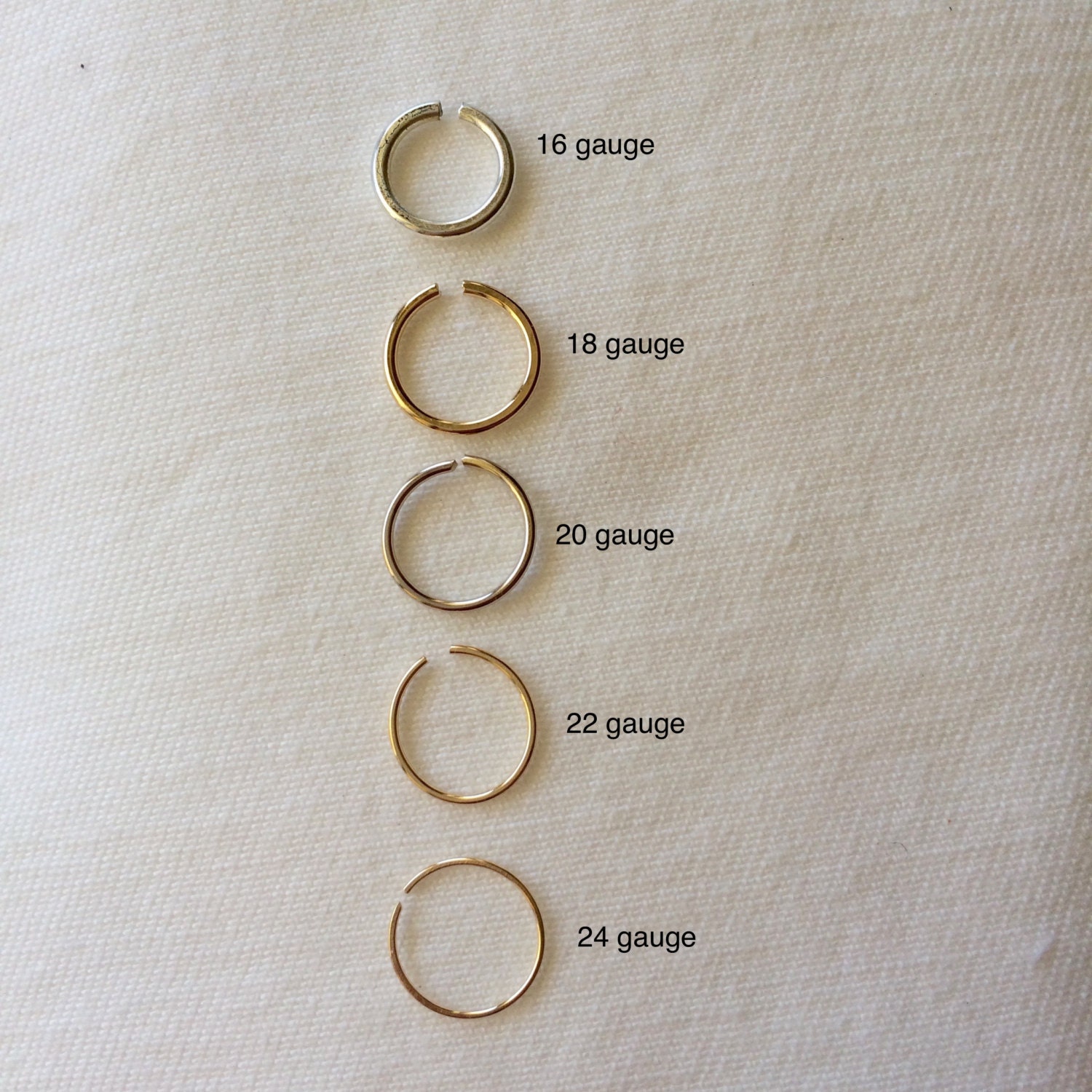22 gauge cartilage hoop deals