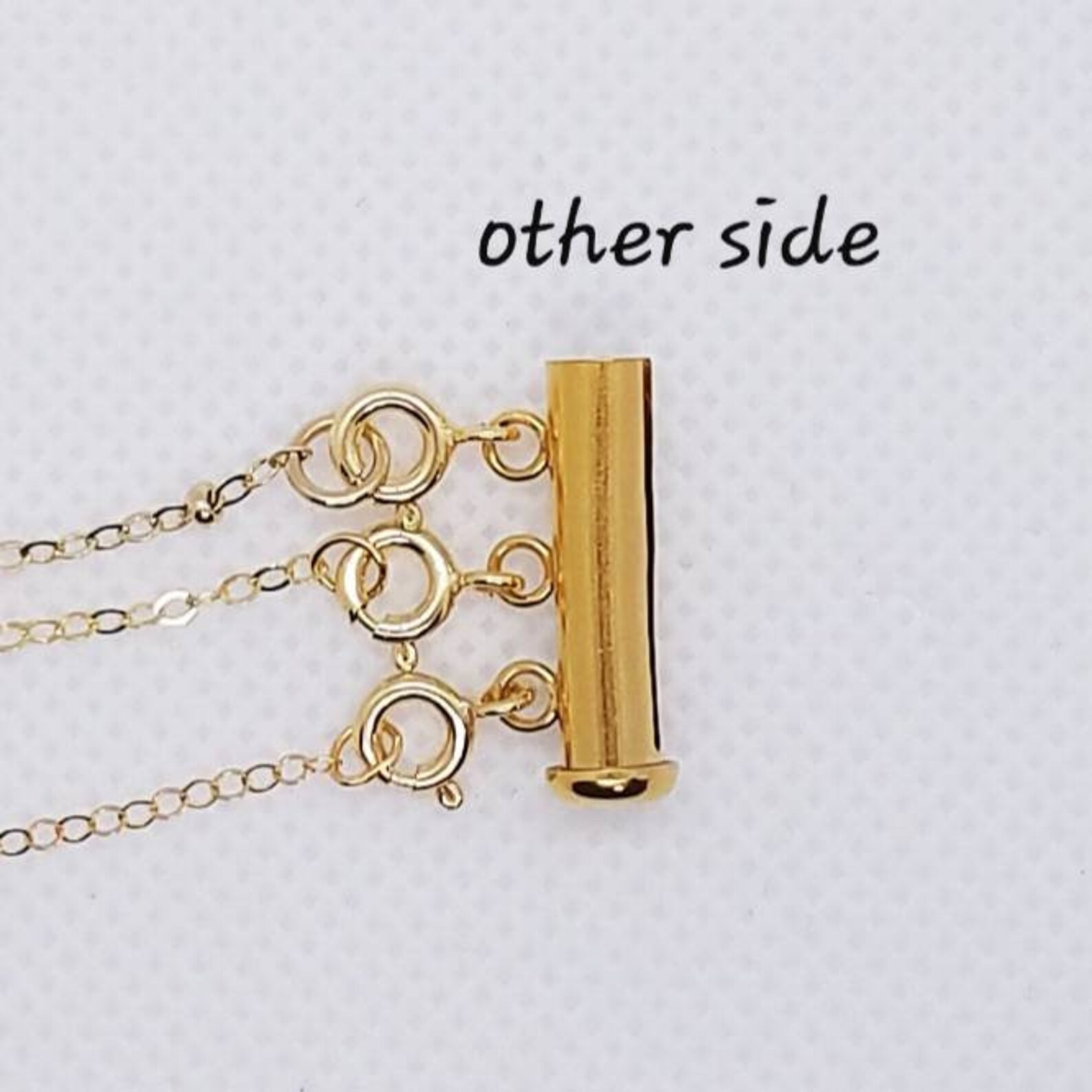 Layered Necklace Detangler 14k Gold Filled Keep Necklaces Etsy