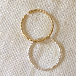 Toe Ring Yellow Gold fill toe ring- Sterling Silver Toe Ring - Adjustable Toe Rings - Open Toe Ring - Stacking Toe Rings- Rings For Toes