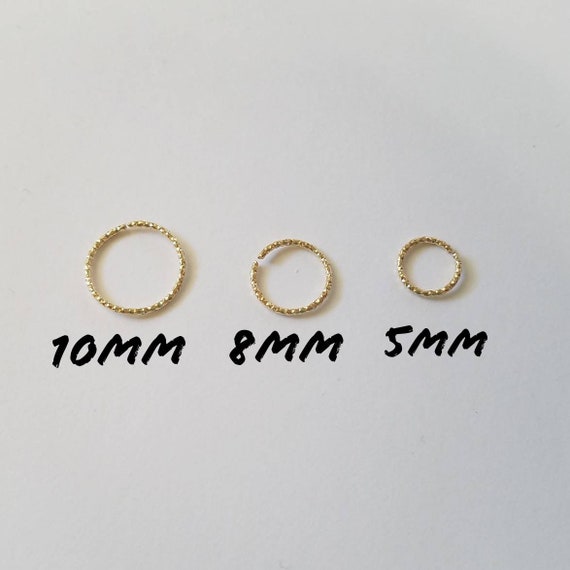 Nose Ring DIAMOND Cut 20g 14kSOLID Rose Gold Hoop Cartilage SPARKLE Tragus Helix Nose Ring DIAMOND Cut 20g 14kSOLID Rose Gold Hoop Cartilage SPARKLE Tragus Helix