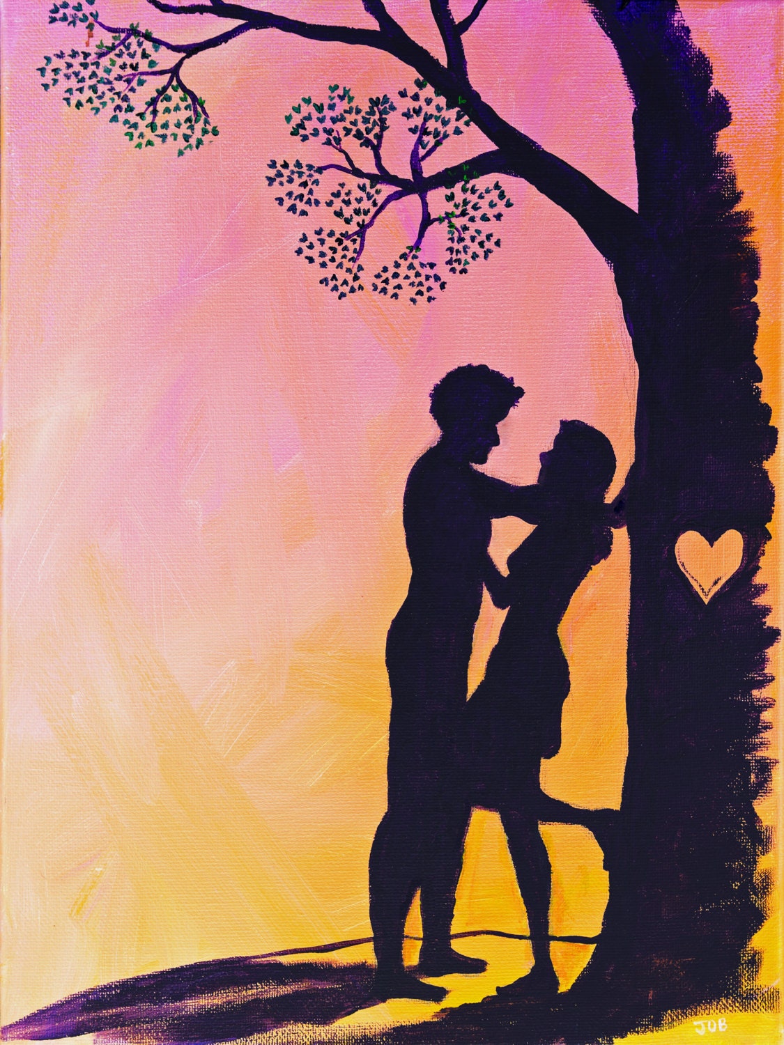 Easy Romantic Love Painting: 60+Valentine's day Romantic drawing ideas