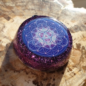 Sacred Geometry Orgone Amulet – Align, Protect & Elevate