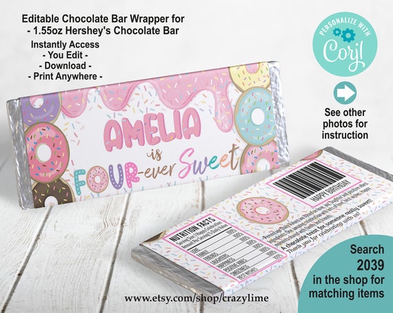 Transportation Birthday Chocolate Bar Wrappers EDITABLE -  Portugal