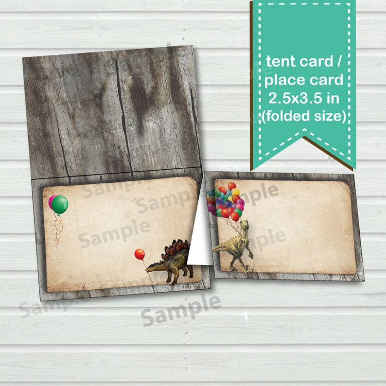 Digital DIY file Dinosaur favor tag KB148 Instant Download Rustic realistic dianosaur thank you tag 2 inch circle
