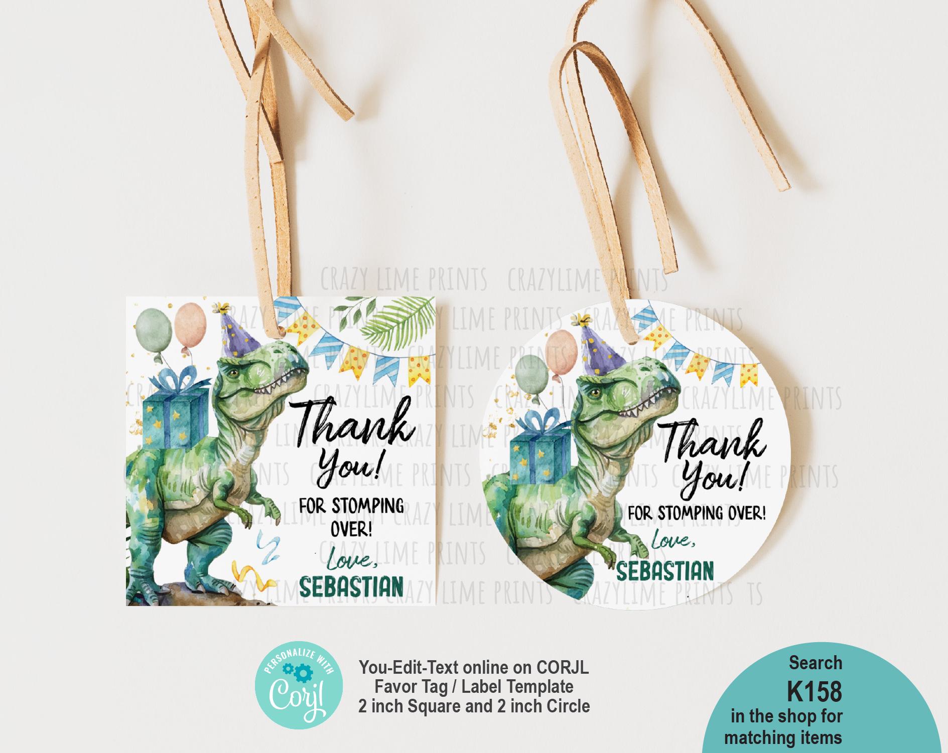 10 Stretchy Dinosaurs - Boys Birthday Party Bag Fillers, Kids Fun Loot Bag Favors, Dinosaur Toys