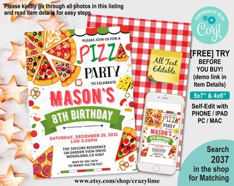 Pizza Party | Etsy