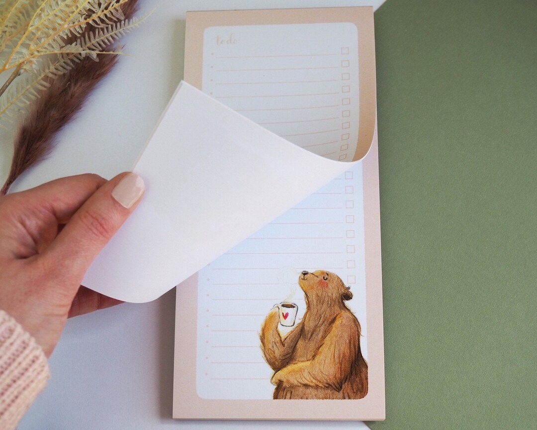 SECONDS Morning Brew Notepad to Do List Pad Shopping Etsy Canada