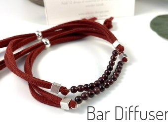 Pulsera Con Piedra Natal De Enero, Pulsera Con Cristales De