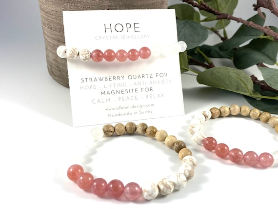 Etsy shop anxiety bracelet