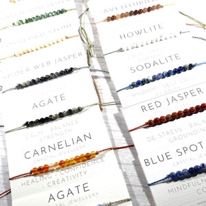 Beaded Crystal Anklet: Carnelian, Jasper, Agate, Aventurine