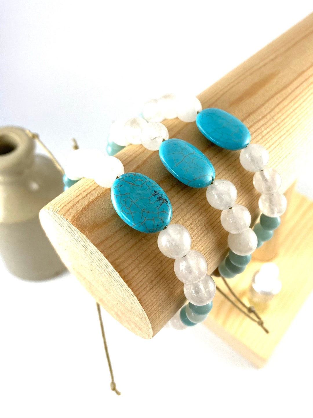 Turquoise Charm Diffuser Bracelet UK Oil Diffuser Bracelet Etsy