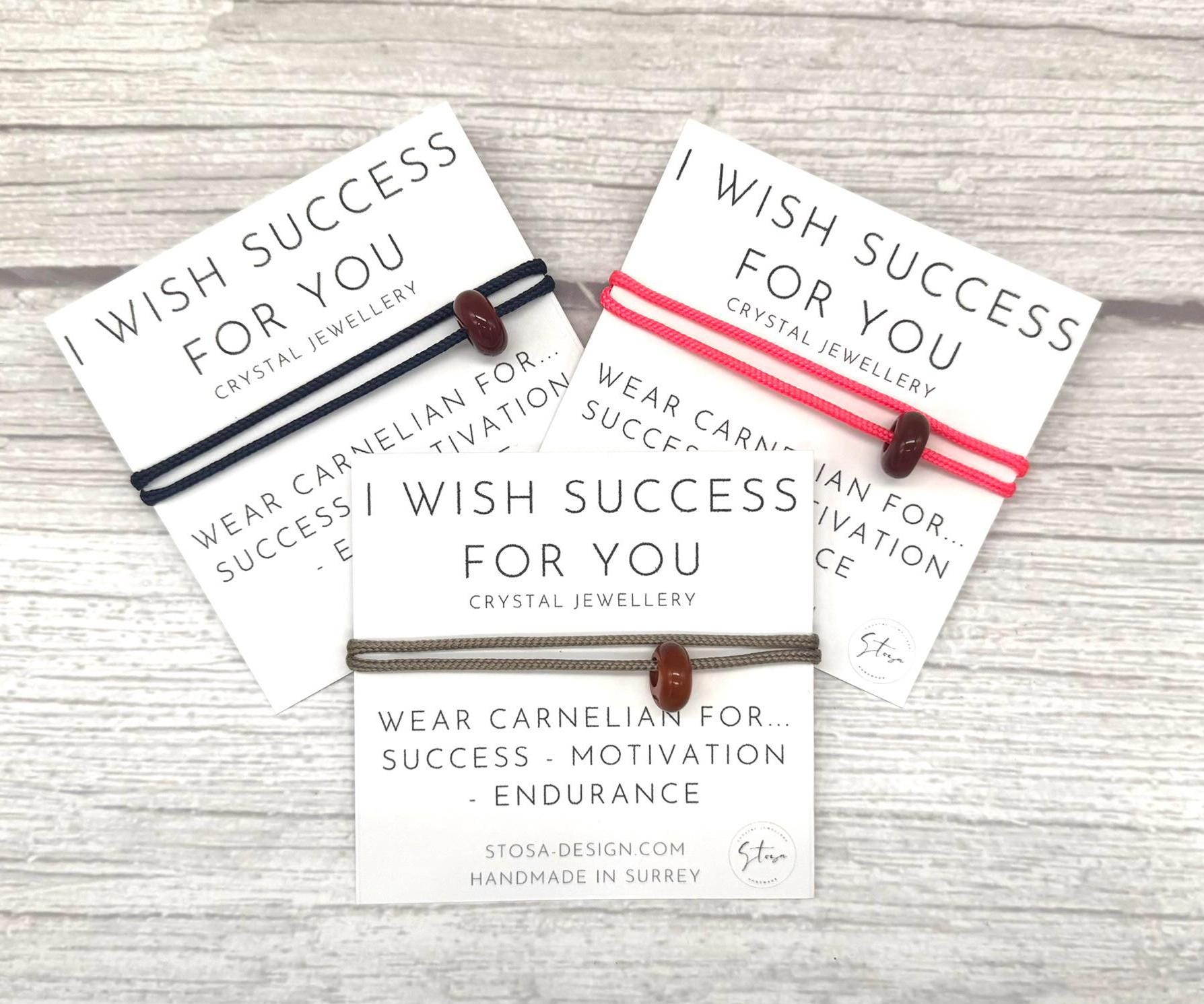 LTC Designs 4mm スムースラウンドレッドメノウ (カーネリアン) ストレッチブレスレット 様々なサイズ (6、6.5、 カーネリアン