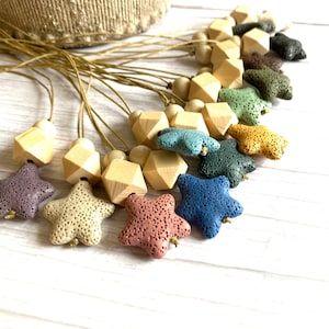 Car Oil Diffuser - Car Air Freshener - Aromatherapy Oil Diffuser - Lava Diffuser - Natural Car Freshener - Just Add Oil - No Chemicals