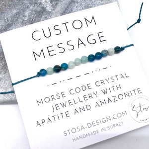 Matching Bracelets - Friendship Bracelets - Matching Jewellery - Morse Code Bracelet - Personalised Bracelet, Valentines Gift, His and Hers