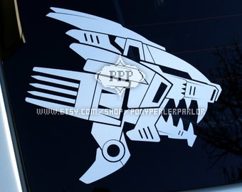 Robot Liger 6" Decal/Transfer Sticker - RUN #2 - Animal Mecha Robot Anime