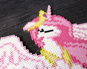 Young Princess Celestia Perler Bead Art