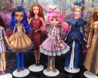 Edwina Printable Steampunk Doll Clothes that fit Barbie, Ever After High, Monster High and more