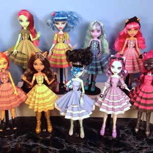 Nicole Printable Doll Clothes Makes great Monster High Clothes image 4