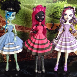 Nicole Printable Doll Clothes Makes great Monster High Clothes image 2