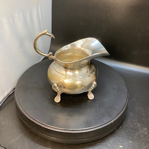 Vintage 20th century silver plated milk jug, made in england,