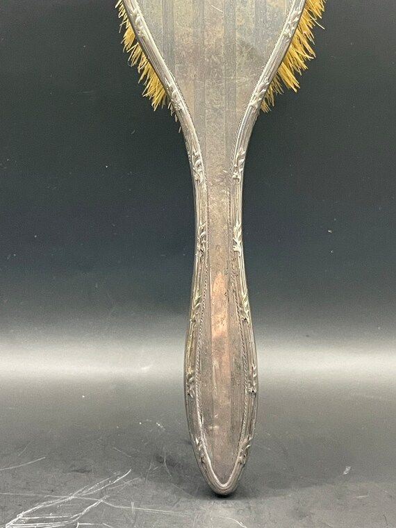 antique solid silver brush  (England) hallmarked - image 4