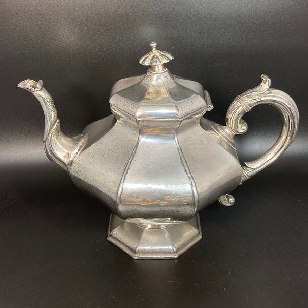 Antique Silver James Dixon and Sons Etsy