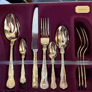 Vintage Viners Cutlery Set - Etsy