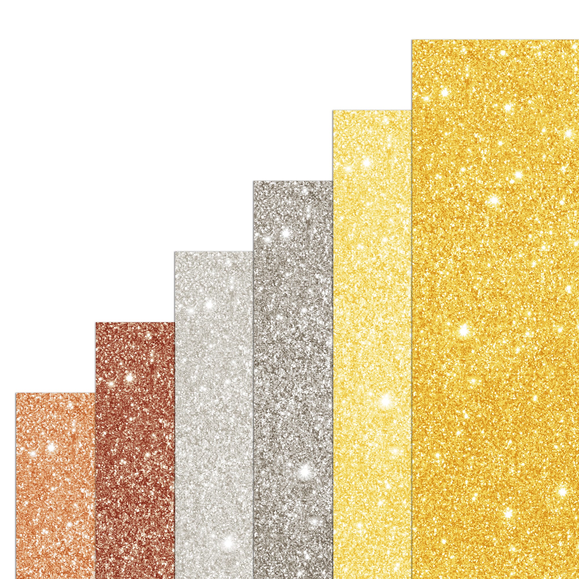 Metallic Glitter Digital Paper, Scrapbook Paper, Silver Glitter Paper ...