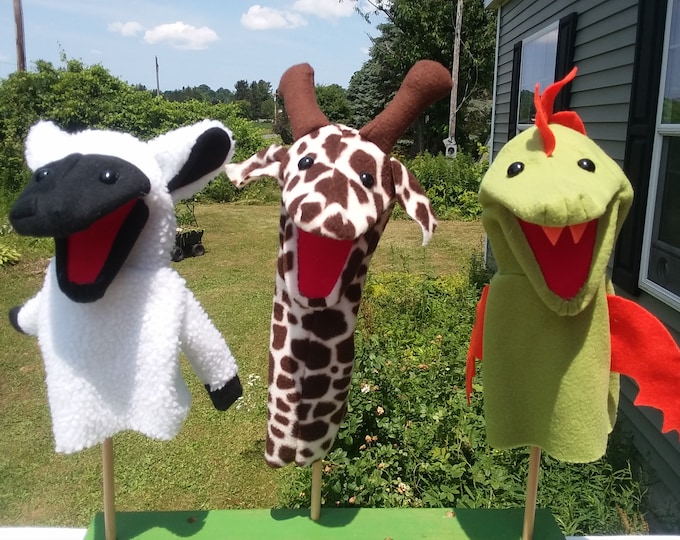 Animal Mouth Puppets