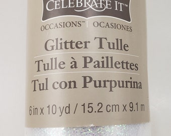 Celebra It "Glitter" Tul 100% Nylon