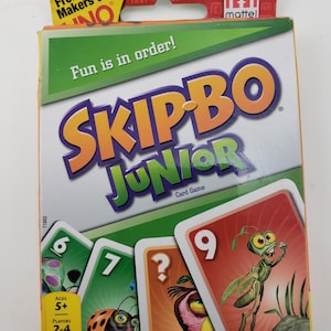 Mattel 2011 Skip Bo Junior-kaartspel - tweedehands