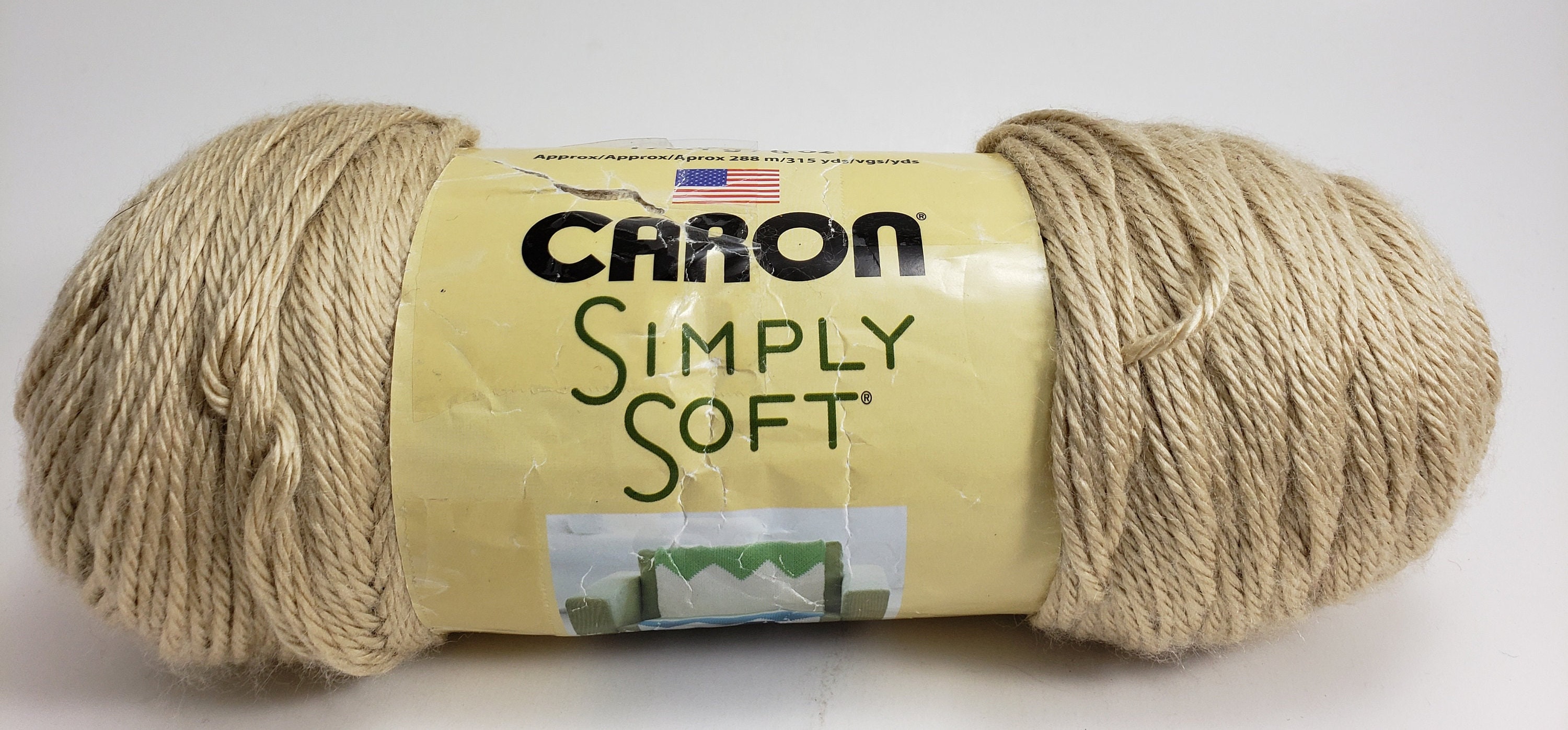 Caron Simply Soft 9703 bone Yarn -  Denmark