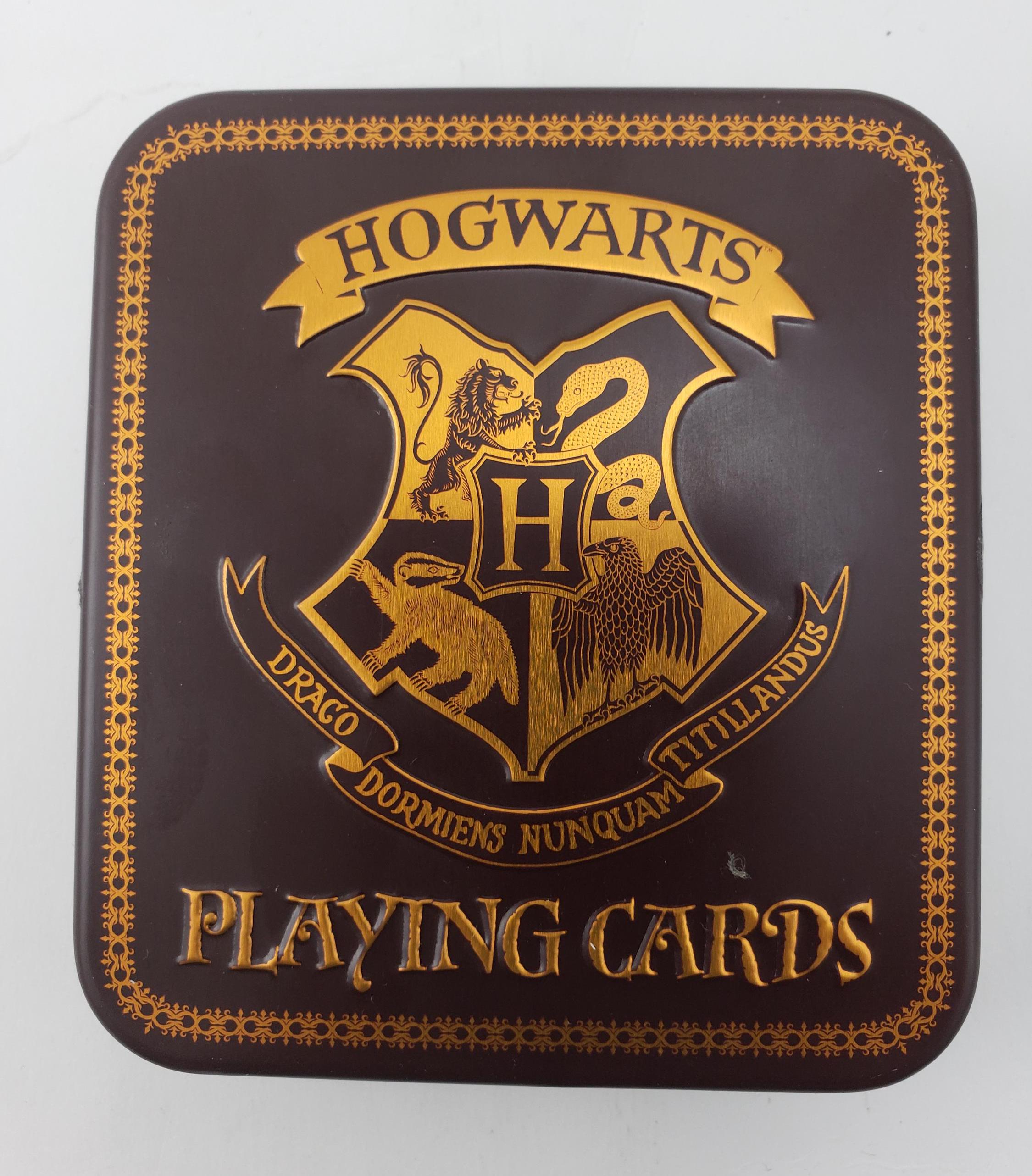 Paladone Harry Potter Hogwarts Playing Card in A Tin - Pre Owned