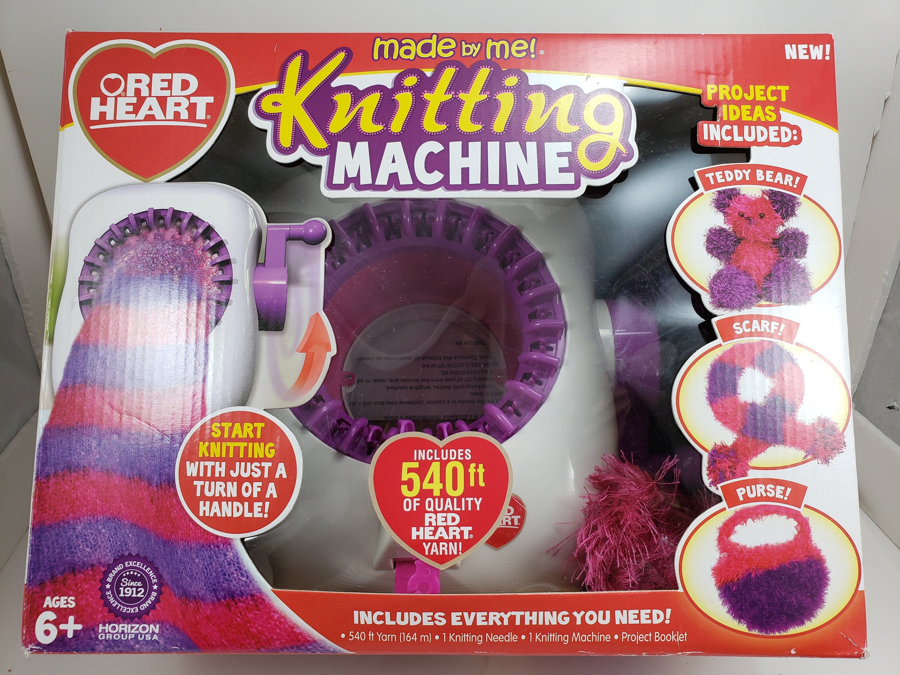 How to use a knitting machine and project ideas