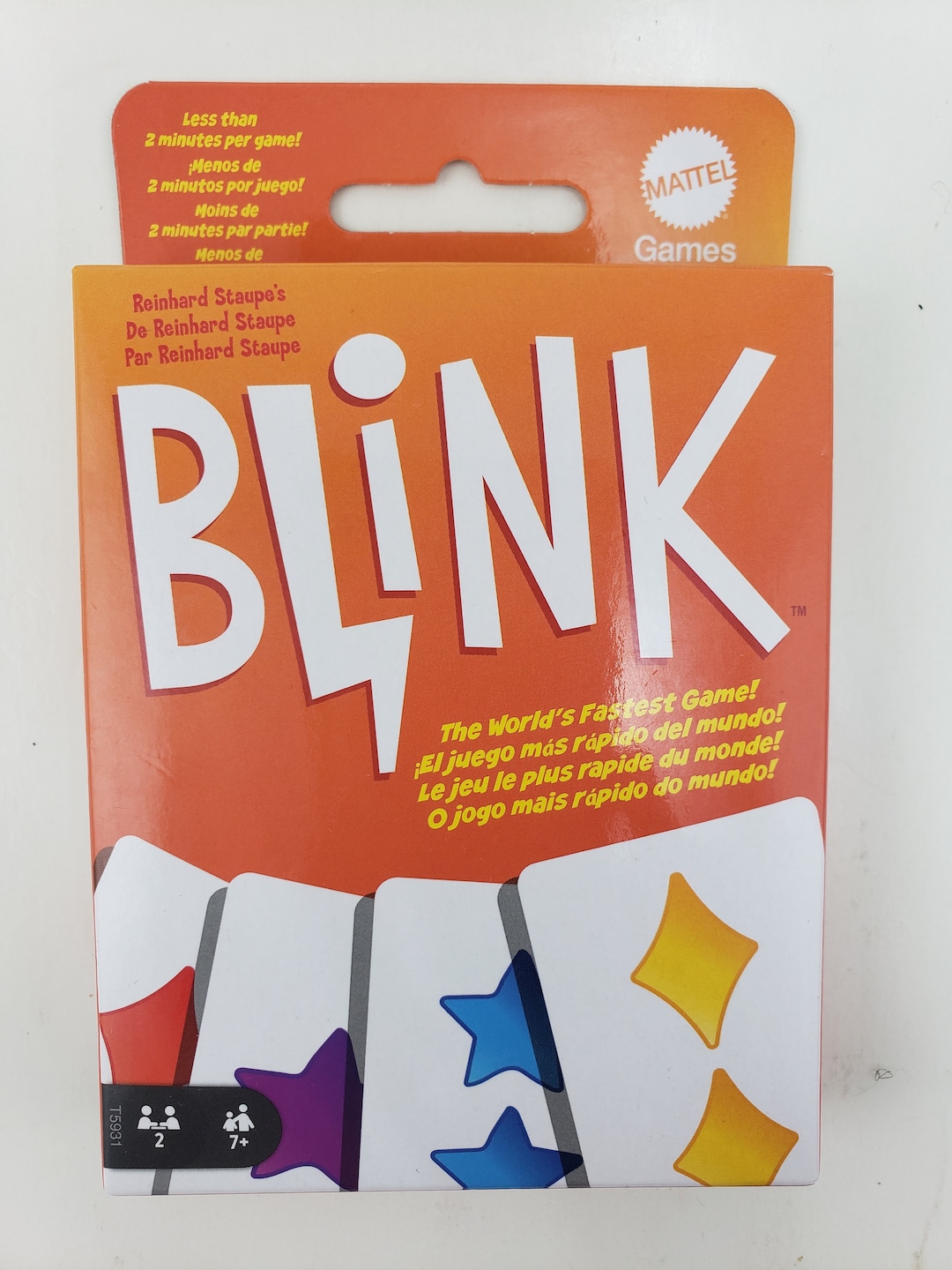 Mattel 2021 Reinhard Staupe Blink Card Game - Etsy
