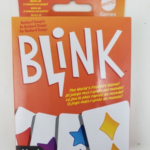 Mattel 2019 Reinhard Staupe Blink-Kartenspiel - Offene Box