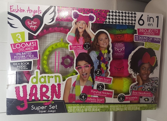Fashion Angels Darn Yarn 6 in 1 Super Set Kit 