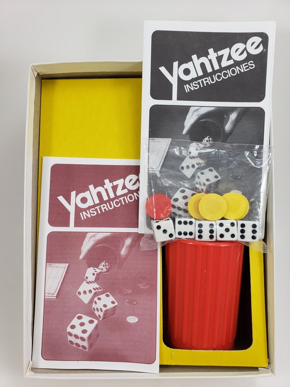 Milton Bradley 1991 Yahtzee Game 