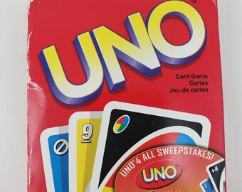 マテル 2009 UNO カードゲーム - 開封済み - Etsy 日本
